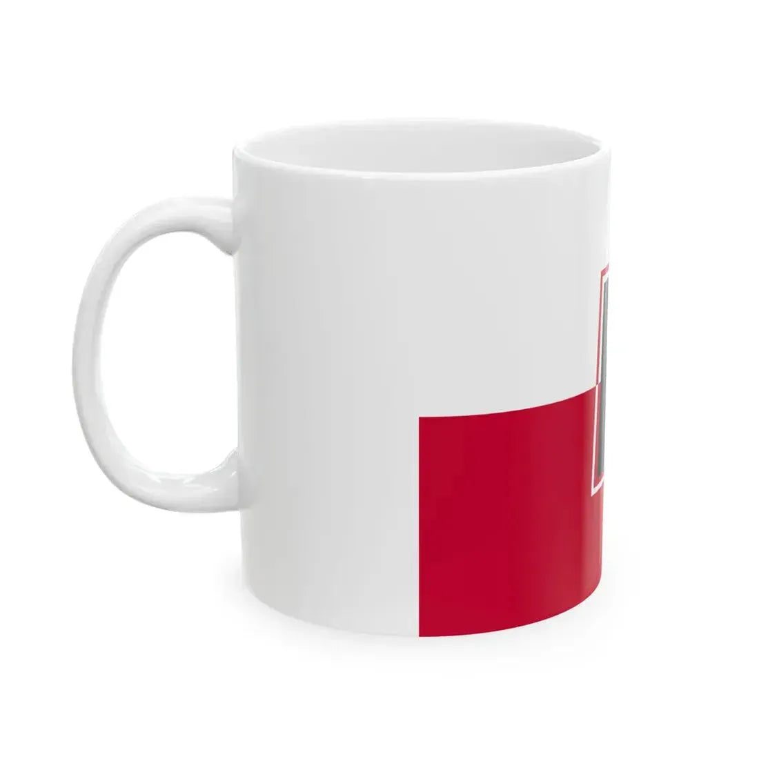 Flag of the First United States Army (United States) White Coffee Mug - Go Mug Yourself