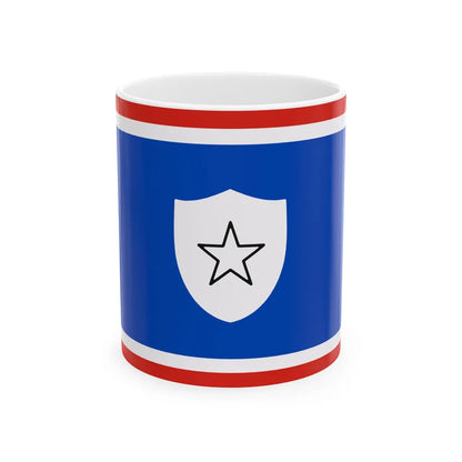 Flag of the First Vice Minister of Cuba (Cuba) White Coffee Mug 11oz - Go Mug Yourself