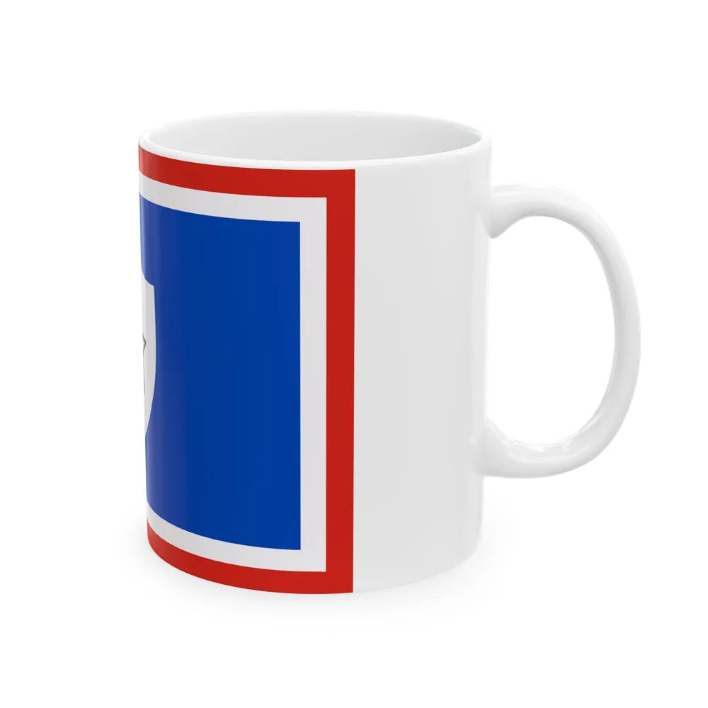 Flag of the First Vice Minister of Cuba (Cuba) White Coffee Mug - Go Mug Yourself