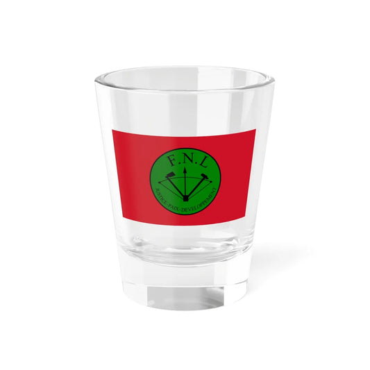 Flag of the FNL Burundi (Burundi) Shot Glass 1.5oz 1.5oz - Go Mug Yourself