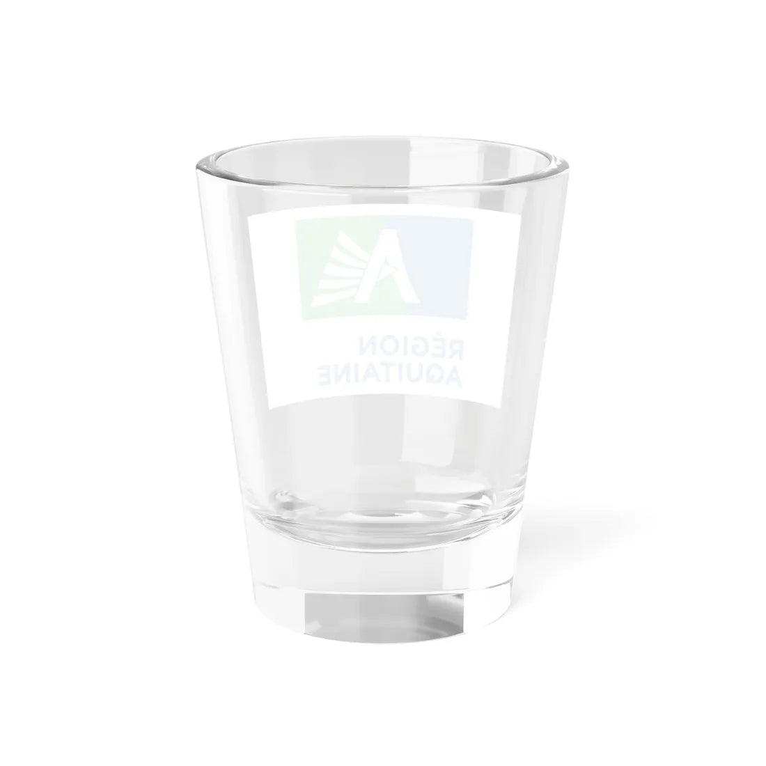 Flag of the former Region of Aquitaine (Belgium) Shot Glass 1.5oz - Go Mug Yourself