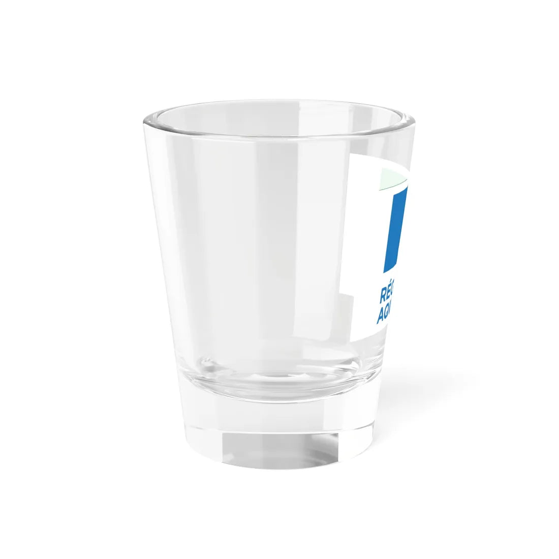 Flag of the former Region of Aquitaine (Belgium) Shot Glass 1.5oz - Go Mug Yourself
