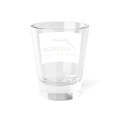Flag of the former Region of Auvergne (Belgium) Shot Glass 1.5oz - Go Mug Yourself