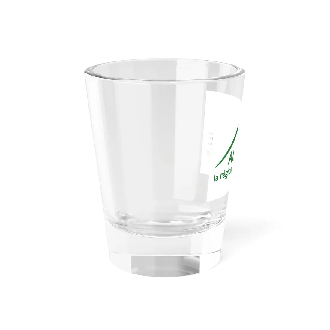 Flag of the former Region of Auvergne (Belgium) Shot Glass 1.5oz - Go Mug Yourself