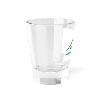 Flag of the former Region of Auvergne (Belgium) Shot Glass 1.5oz - Go Mug Yourself