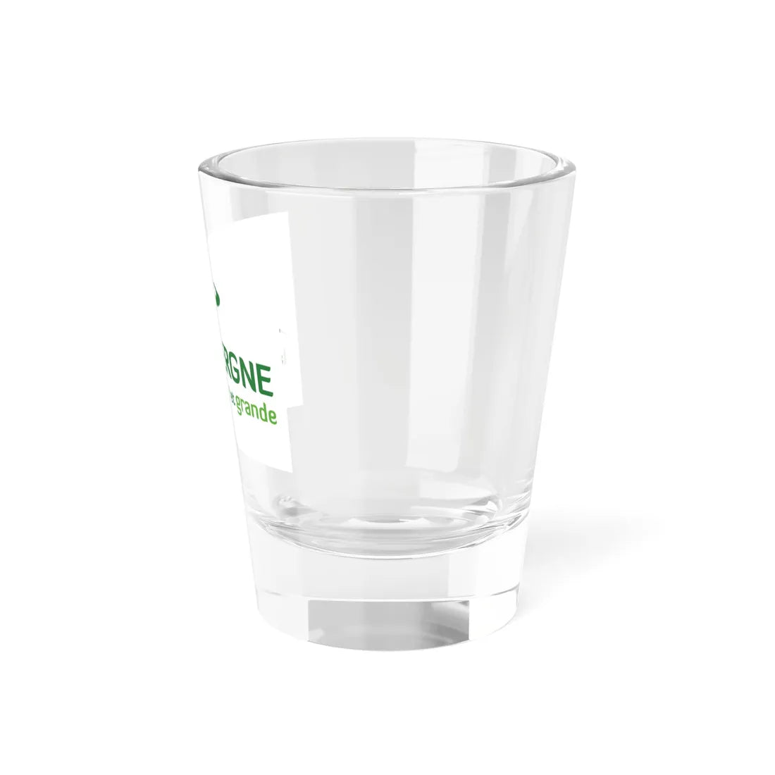 Flag of the former Region of Auvergne (Belgium) Shot Glass 1.5oz - Go Mug Yourself