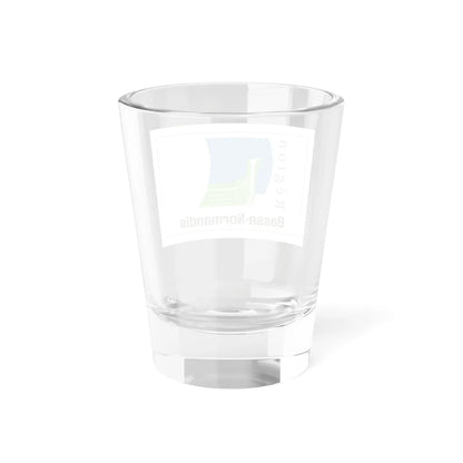Flag of the former Region of Basse-Normandie (Belgium) Shot Glass 1.5oz - Go Mug Yourself