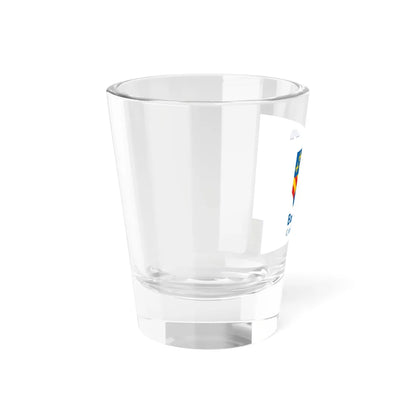 Flag of the former Region of Bourgogne (Belgium) Shot Glass 1.5oz - Go Mug Yourself