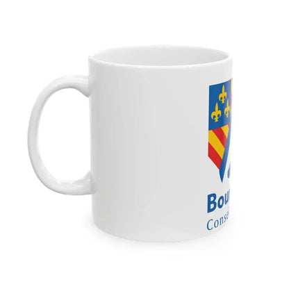 Flag of the former Region of Bourgogne (Belgium) White Coffee Mug - Go Mug Yourself