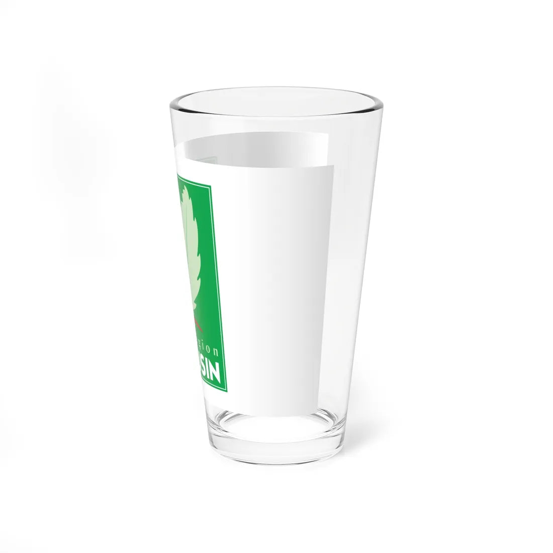 Flag of the former Region of Limousin (Belgium) Pint Glass 16oz - Go Mug Yourself