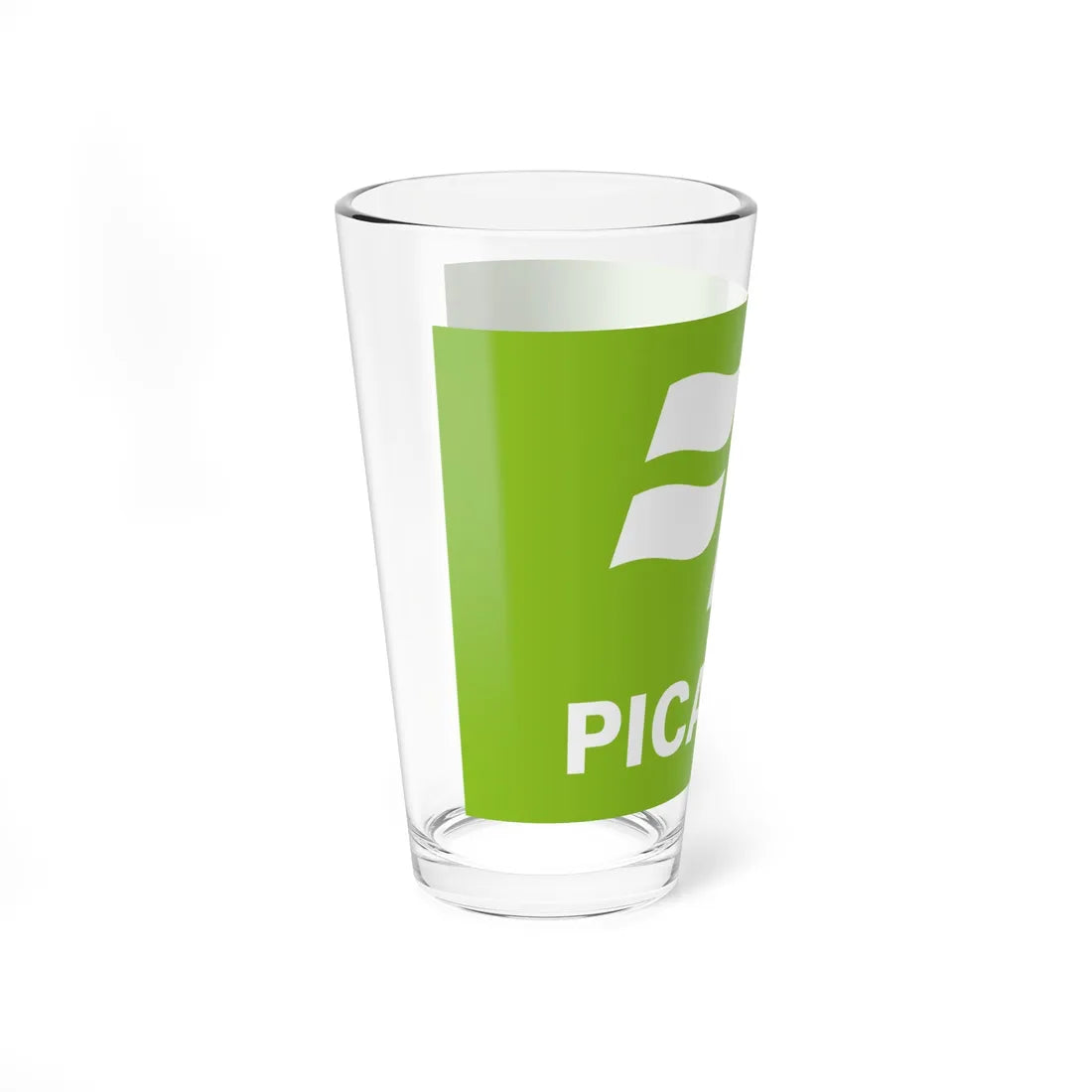 Flag of the former Region of Picardie (Belgium) Pint Glass 16oz - Go Mug Yourself