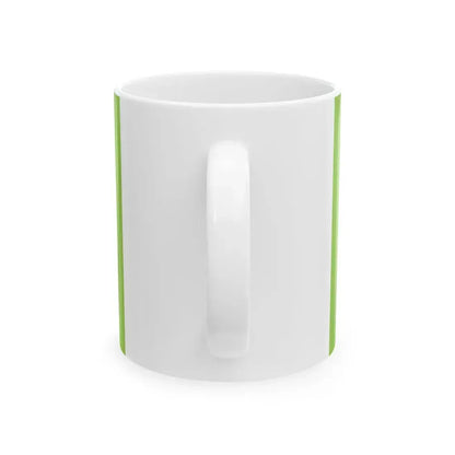 Flag of the former Region of Picardie (Belgium) White Coffee Mug - Go Mug Yourself