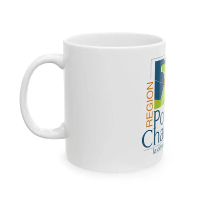 Flag of the former Region of Poitou-Charentes (Belgium) White Coffee Mug - Go Mug Yourself