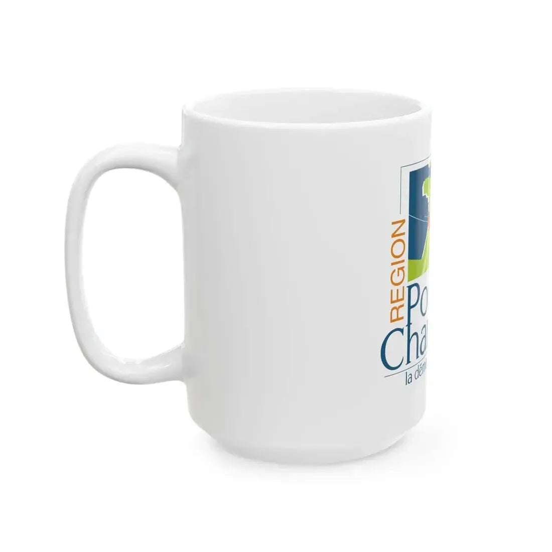 Flag of the former Region of Poitou-Charentes (Belgium) White Coffee Mug - Go Mug Yourself