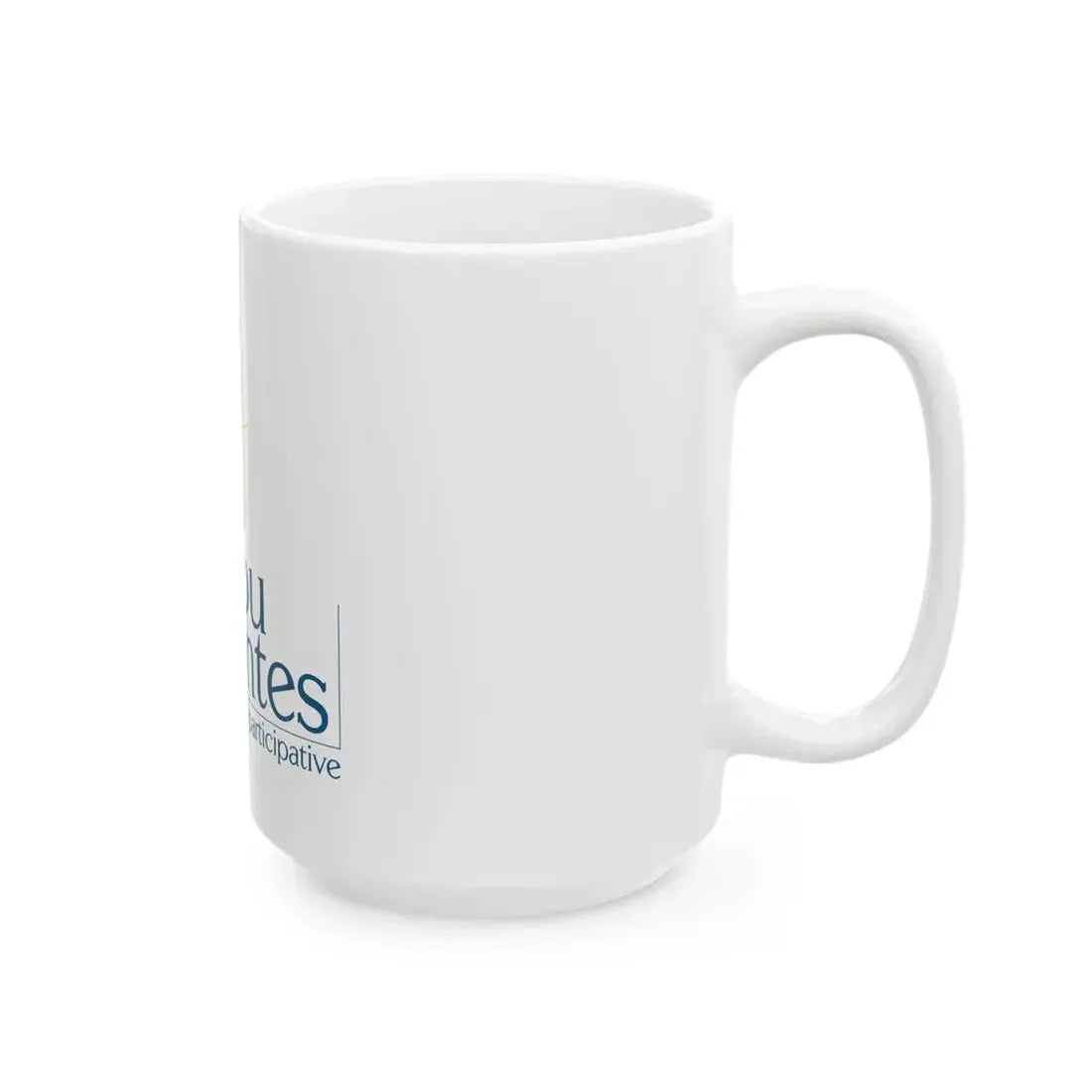 Flag of the former Region of Poitou-Charentes (Belgium) White Coffee Mug - Go Mug Yourself