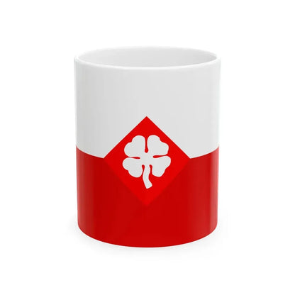 Flag of the Fourth United States Army (United States) White Coffee Mug 11oz - Go Mug Yourself