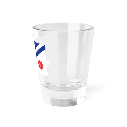 Flag of the Franco Albertains (Canada) Shot Glass 1.5oz - Go Mug Yourself