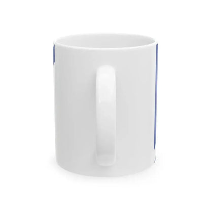Flag of the Franco Albertains (Canada) White Coffee Mug - Go Mug Yourself