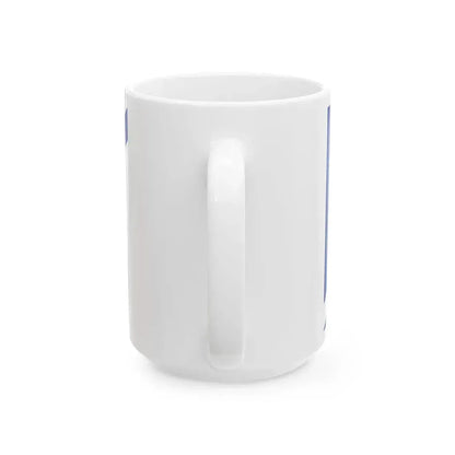 Flag of the Franco Albertains (Canada) White Coffee Mug - Go Mug Yourself