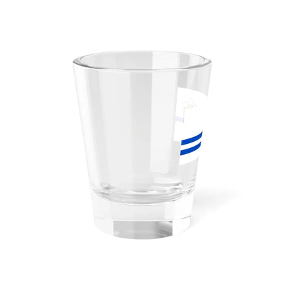 Flag of the Franco-Colombiens (Canada) Shot Glass 1.5oz - Go Mug Yourself