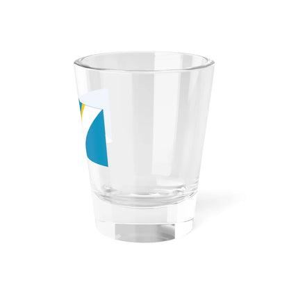 Flag of the Franco-Yukonnais (Canada) Shot Glass 1.5oz - Go Mug Yourself