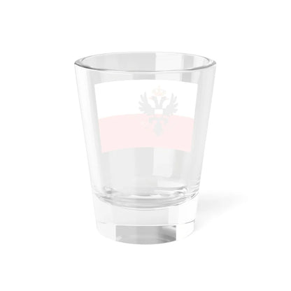 Flag of the Free City of Lübeck state c. 1670-1839 (Germany) Shot Glass 1.5oz - Go Mug Yourself