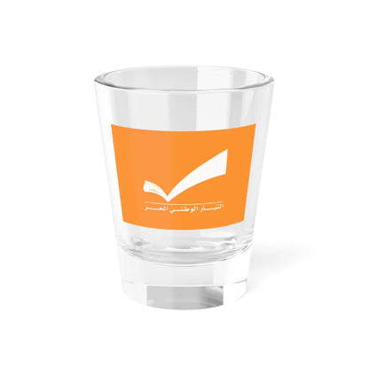 Flag of the Free Patriotic Movement (Lebanon) Shot Glass 1.5oz 1.5oz - Go Mug Yourself