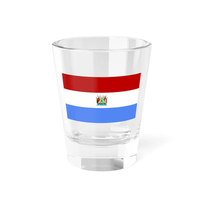 Flag of the Free Socialist State of Paloma Shot Glass 1.5oz 1.5oz - Go Mug Yourself