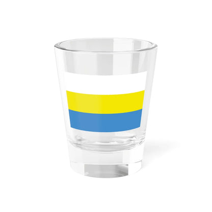 Flag of the Free State of Chutkotka (Russia) Shot Glass 1.5oz 1.5oz - Go Mug Yourself