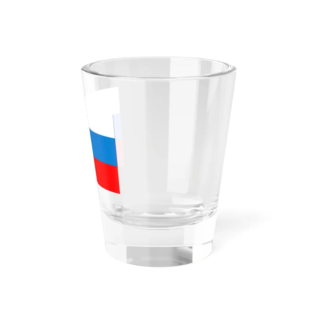 Flag of the Freedom of Russia Legion red stripe variant (Russia) Shot Glass 1.5oz - Go Mug Yourself