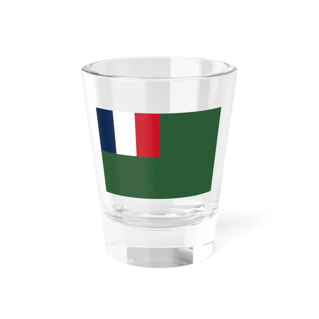 Flag of the French Agrarian and Peasant Party (Belgium) Shot Glass 1.5oz 1.5oz - Go Mug Yourself