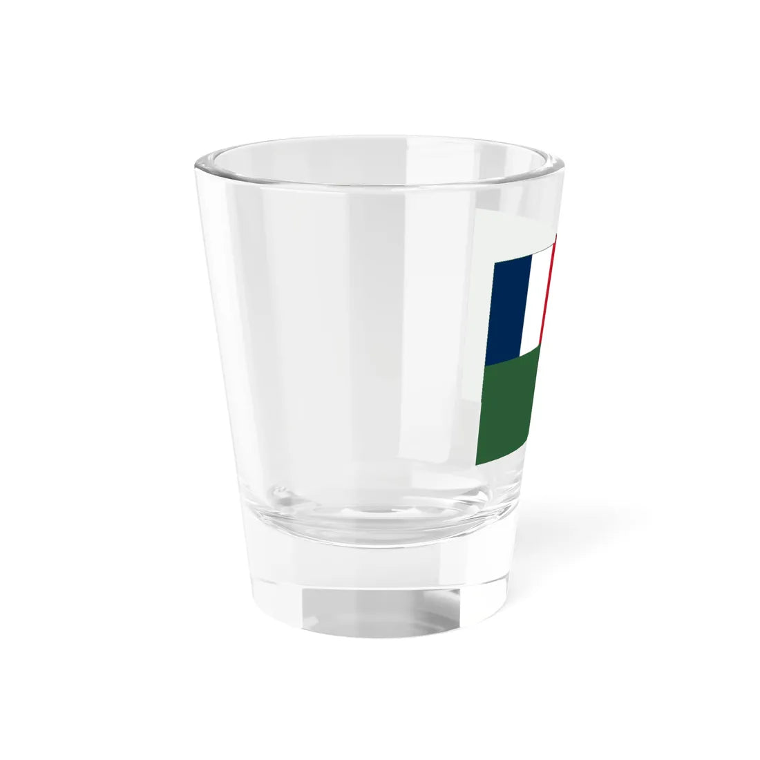 Flag of the French Agrarian and Peasant Party (Belgium) Shot Glass 1.5oz - Go Mug Yourself