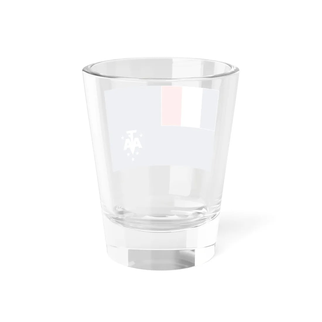Flag of the French Southern and Antarctic Lands (France) Shot Glass 1.5oz - Go Mug Yourself