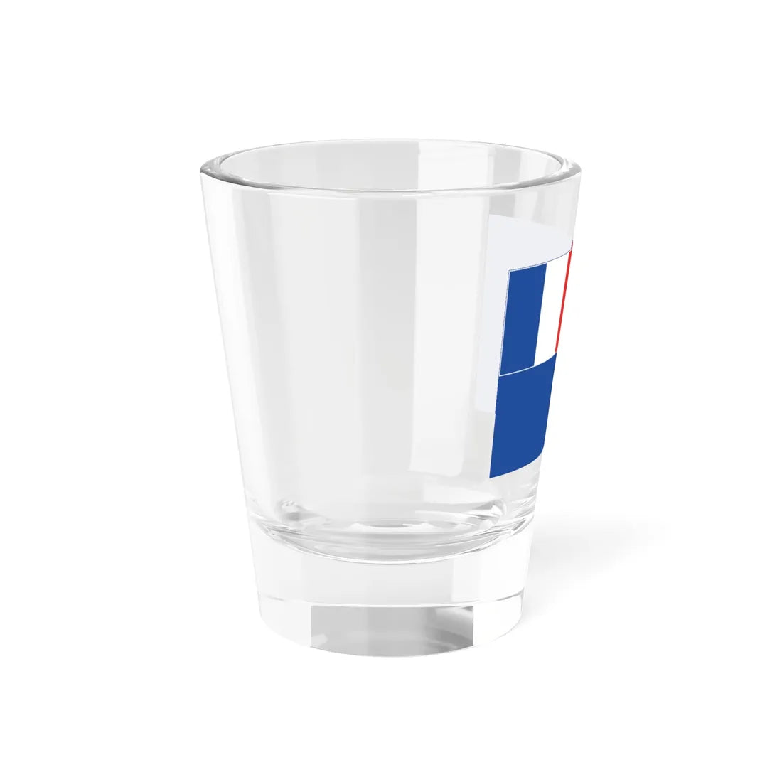 Flag of the French Southern and Antarctic Lands (France) Shot Glass 1.5oz - Go Mug Yourself