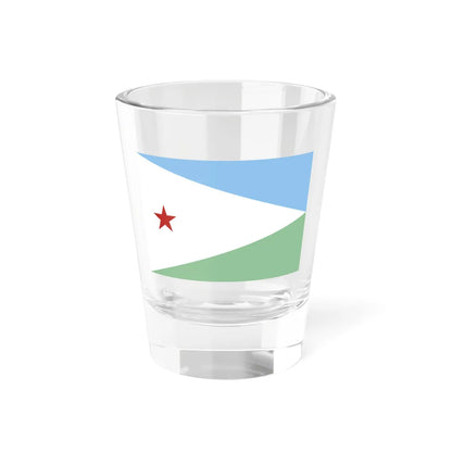 Flag of the Front for the Restoration of Unity and Democracy (Djibouti) Shot Glass 1.5oz 1.5oz - Go Mug Yourself