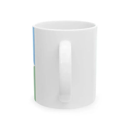 Flag of the Front for the Restoration of Unity and Democracy (Djibouti) White Coffee Mug - Go Mug Yourself