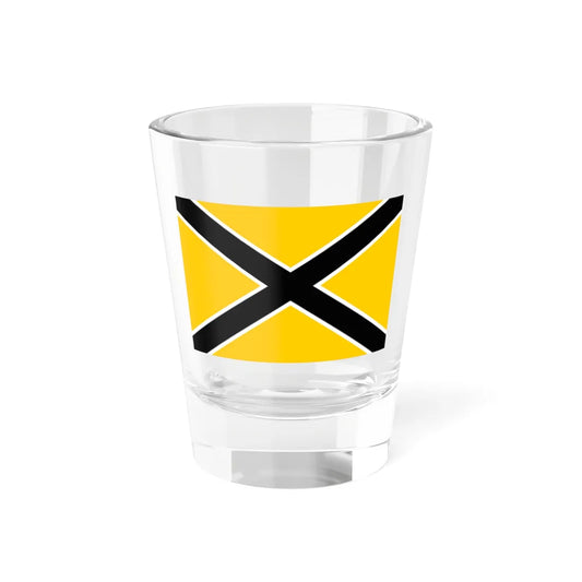 Flag of the Front of National Revolutionary Action alternative (Russia) Shot Glass 1.5oz 1.5oz - Go Mug Yourself