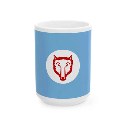 Flag of the Gagauz people (Moldova) White Coffee Mug 15oz - Go Mug Yourself