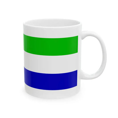 Flag of the Galapagos Islands (Ecuador) White Coffee Mug - Go Mug Yourself