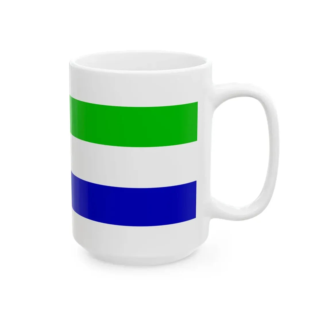 Flag of the Galapagos Islands (Ecuador) White Coffee Mug - Go Mug Yourself