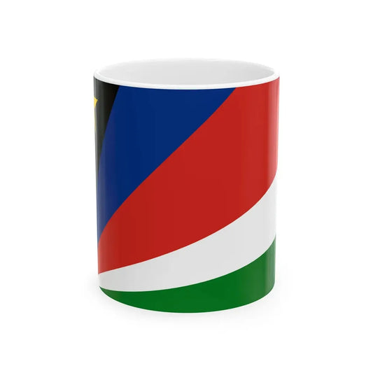 Flag of the Gambela Liberation Army (Ethiopia) White Coffee Mug 11oz - Go Mug Yourself