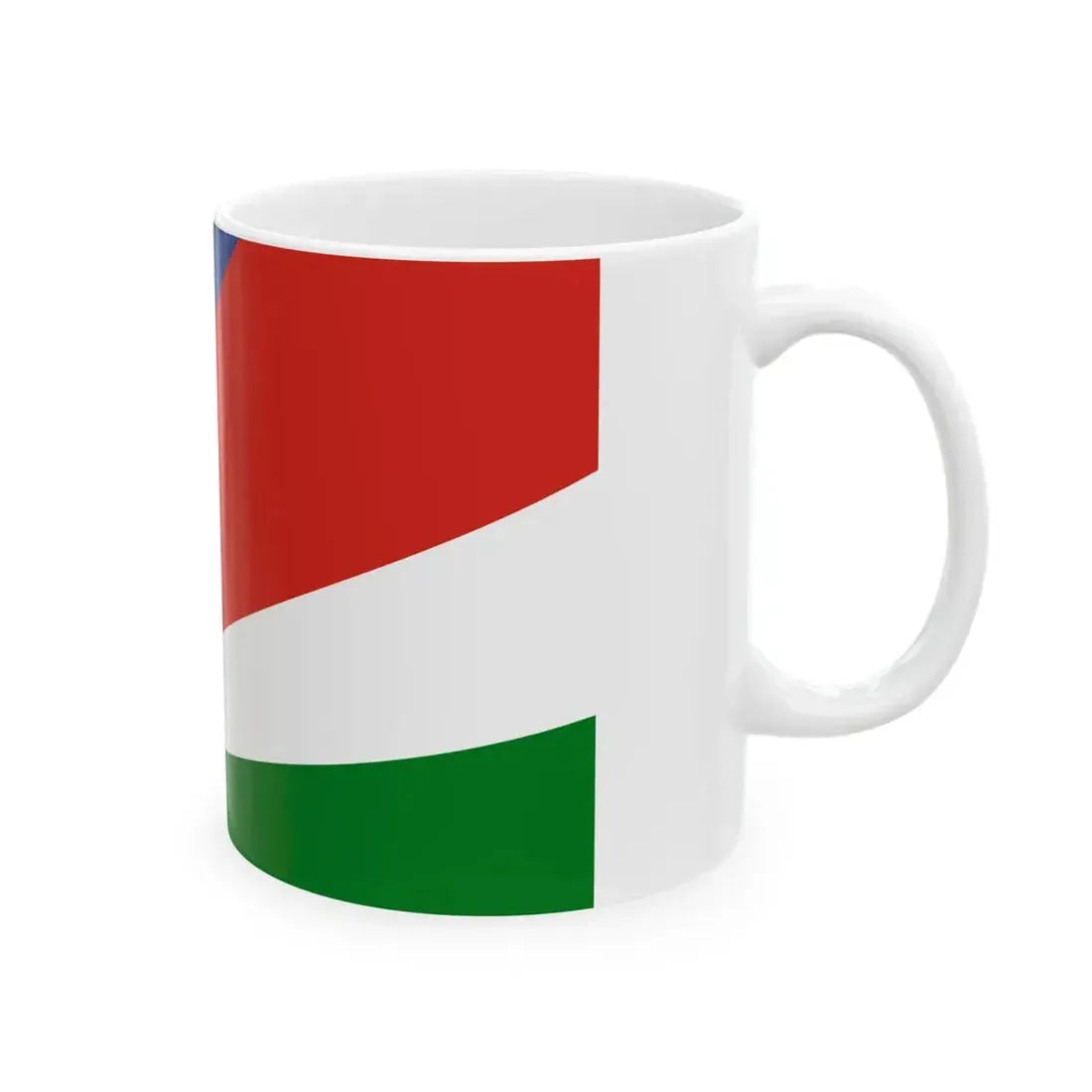 Flag of the Gambela Liberation Army (Ethiopia) White Coffee Mug - Go Mug Yourself