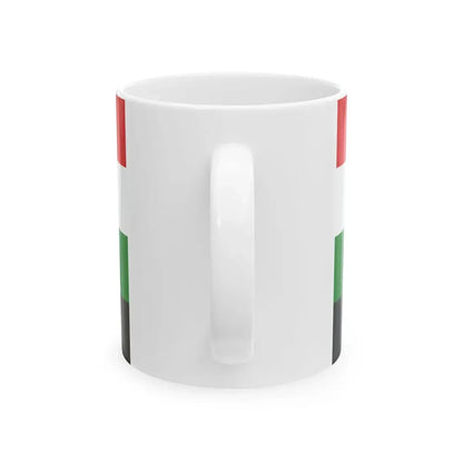 Flag of the Gambella Region (Ethiopia) White Coffee Mug - Go Mug Yourself