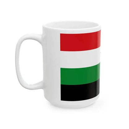 Flag of the Gambella Region (Ethiopia) White Coffee Mug - Go Mug Yourself