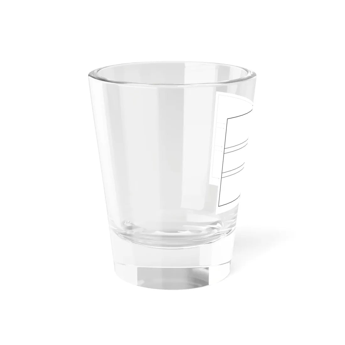 Flag of the Gambia colouring page (Gambia) Shot Glass 1.5oz - Go Mug Yourself