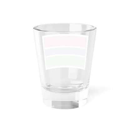 Flag of the Gambia construction sheet (Gambia) Shot Glass 1.5oz - Go Mug Yourself