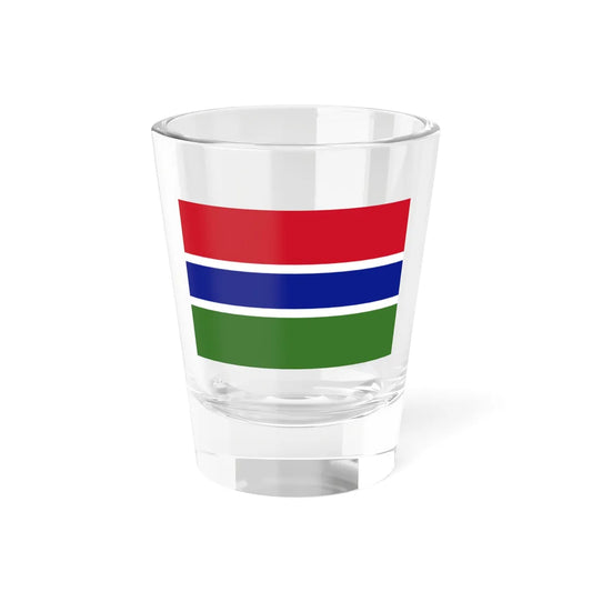 Flag of The Gambia (Gambia) Shot Glass 1.5oz 1.5oz - Go Mug Yourself