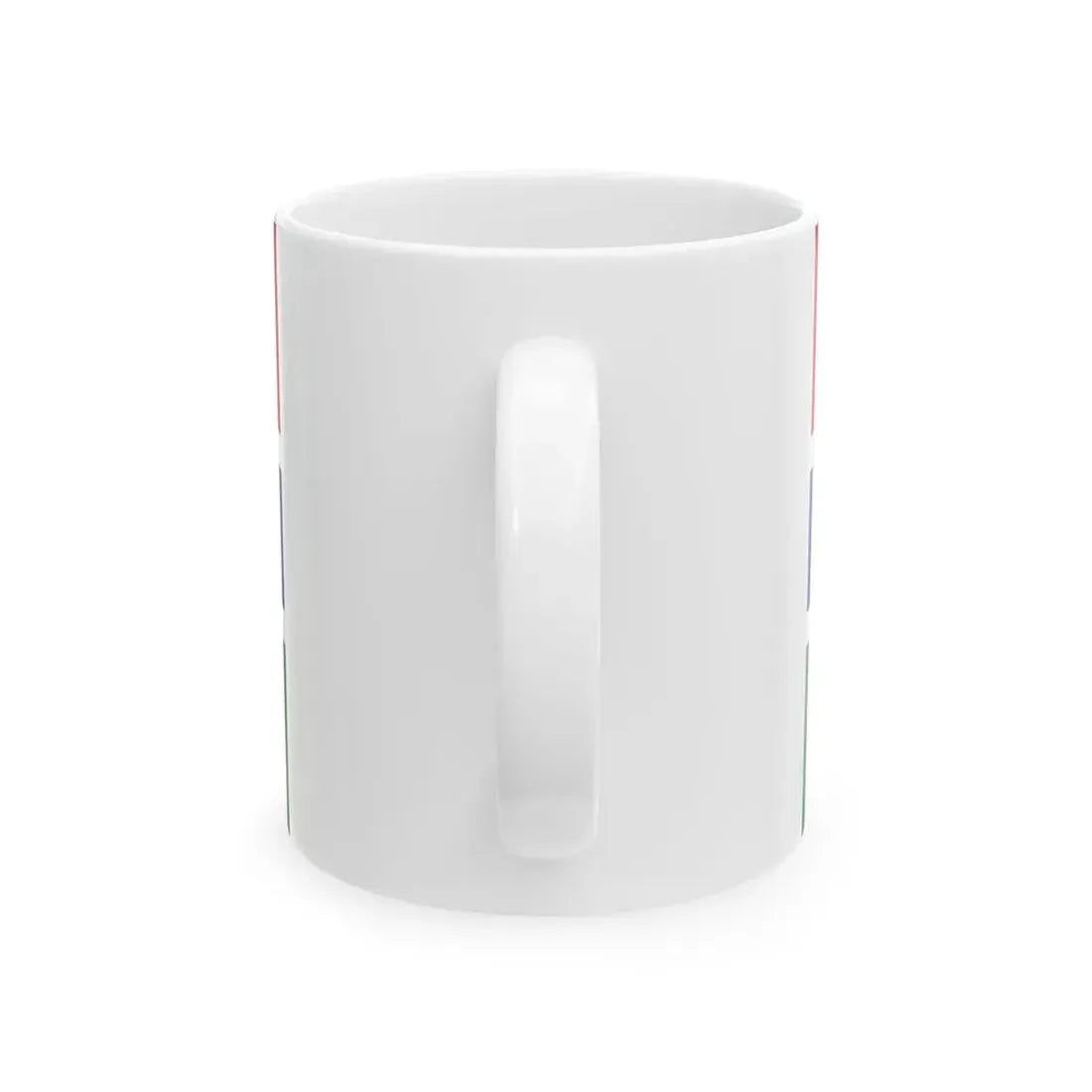 Flag of The Gambia (Gambia) White Coffee Mug - Go Mug Yourself