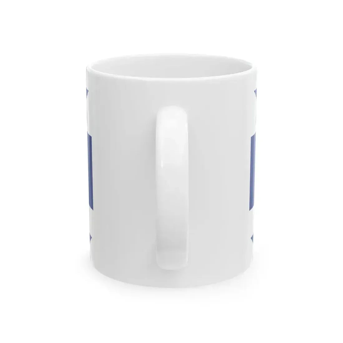 Flag of the Gambier Islands (France) White Coffee Mug - Go Mug Yourself