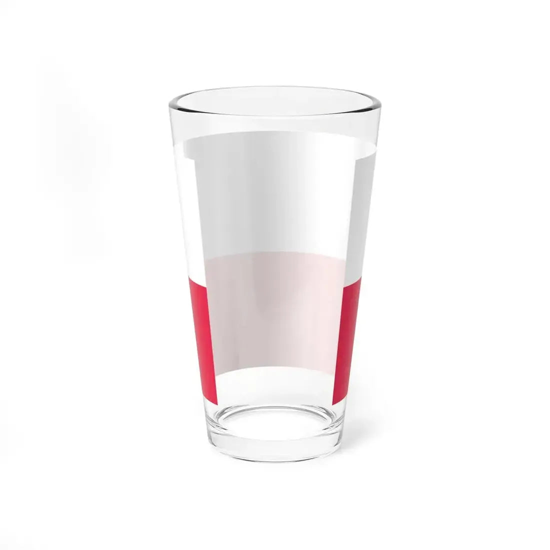 Flag of the General Confederation of the Kingdom of Poland (Poland) Pint Glass 16oz - Go Mug Yourself